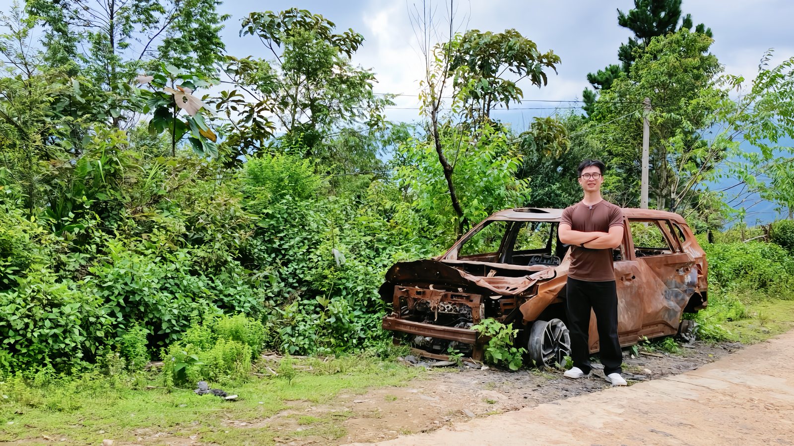 Bên đường vùng cao