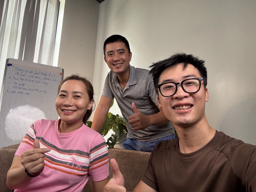 Buổi làm việc về quy trình bán hàng cùng chủ kinh doanh